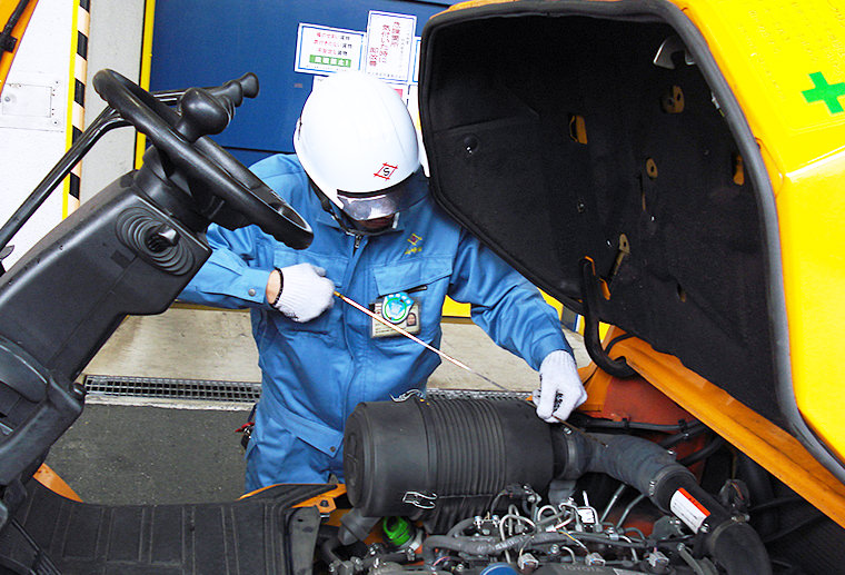 始業前点検の実施