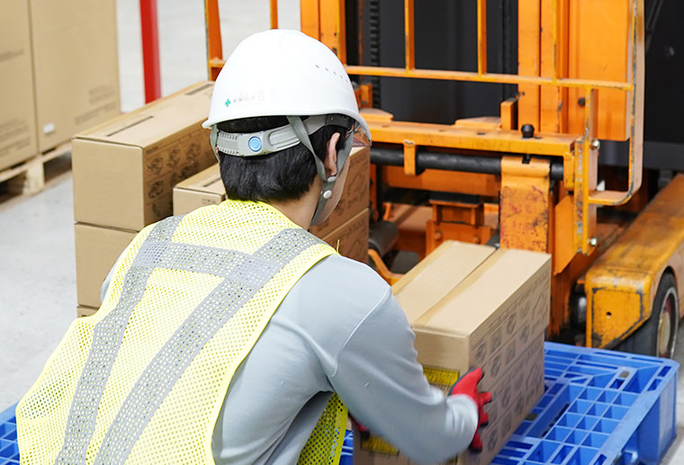 素早くかつ丁重に・・・高い作業品質